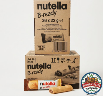 بیسکویت نوتلا بی‌ردی (Nutella B-ready) - بسته ۳۶ عددی (۲۲ گرمی)