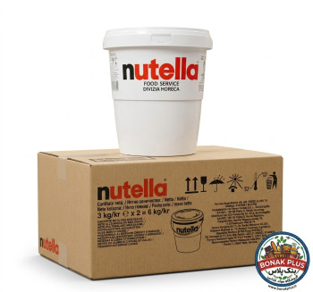 شکلات صبحانه نوتلا Nutella وزن ۳ کیلوگرم کارتن ۲ عددی