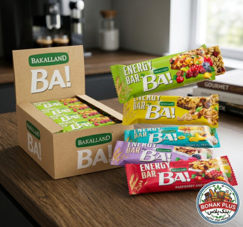 انرژی بار غلات باکالند (Bakalland Energy Bar) 30 گرم – بسته 25 عددی – کارتن 4 عددی – 4 طعم جور