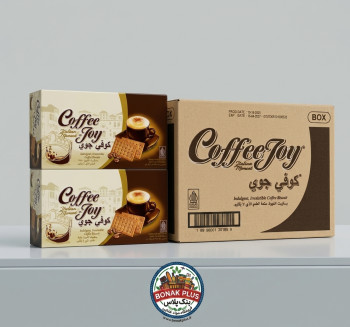 بیسکویت قهوه کافی جوی (Coffee Joy) – مدل Italian Moment – بسته ۱۸ عددی – کارتن ۴ عددی