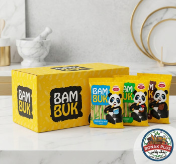 بیسکویت رولی بام بوک ABK Bambuk سه طعم ۲۰۰ گرم – کارتن ۱۲ عددی